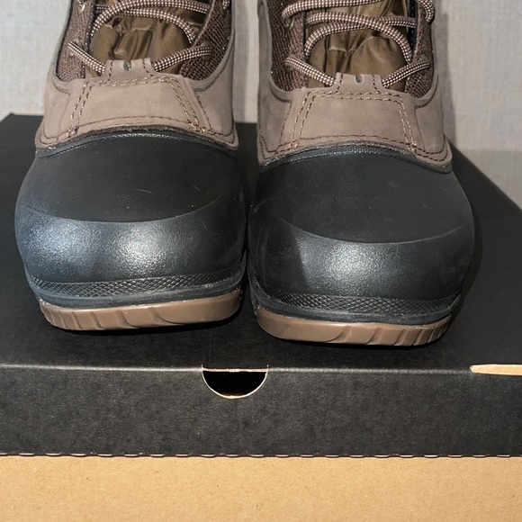 THE NORTH FACE Shellista IV Mid Waterproof Insulated Boot Leather Fur Trim Sz 11 - Picture 13 of 15